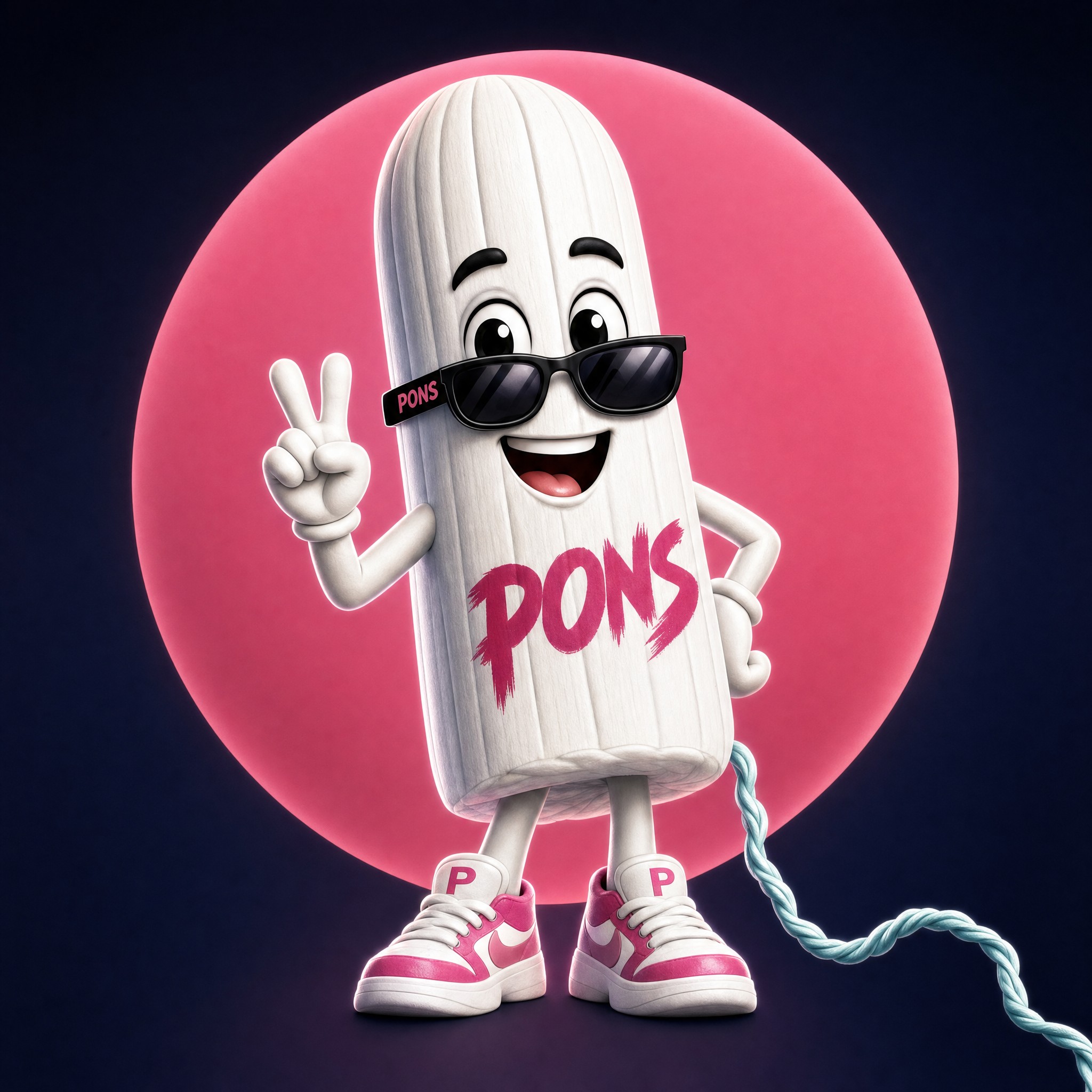 PONS mascot character